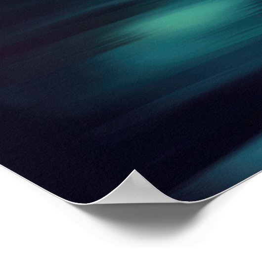 Mooie blauwe haron in het nachtelijke Poster (Hoek)