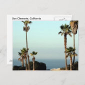 Mooie blauwe hemel briefkaart (Voorkant / Achterkant)