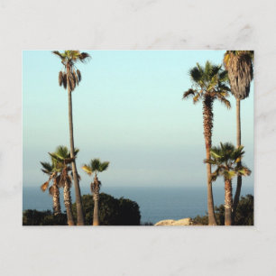 Mooie blauwe hemel briefkaart