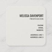 Mooie blauwe hemel met vliegende zwanen vierkante visitekaartje (Achterkant)