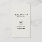 Mooie blauwe hemel met vliegende zwanen visitekaartje (Achterkant)