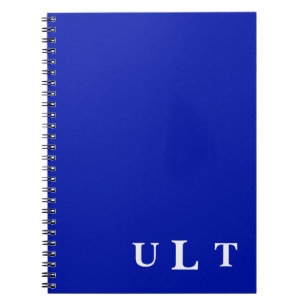 Mooie Blauwe het best Zwart-wit Douane Notitieboek