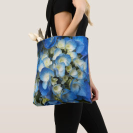 Mooie Blauwe Hortensia Bloemen Tote Bag