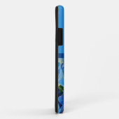 Mooie blauwe hortensia bloemstuk Case-Mate iPhone case (Achterkant/rechts)