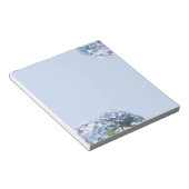 Mooie Blauwe Hortensia Notitieblok (Schuin)