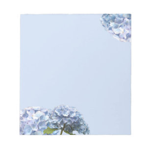 Mooie Blauwe Hortensia Notitieblok