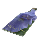 Mooie Blauwe Iris Bloem Snijplank (Hoek)