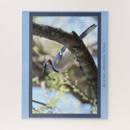 Mooie Blauwe Jay; Bird Lover Legpuzzel