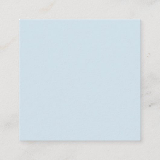 Mooie blauwe kat afsprakenkaartje (Achterkant)