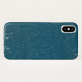 Mooie Blauwe Keltische Ontwerp Case-Mate iPhone Case (Achterkant (horizontaal))