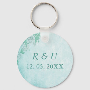 Mooie blauwe koppels sleutelhanger