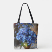 Mooie Blauwe Korenbloemen Tote Bag (Achterkant)