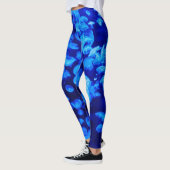 Mooie blauwe kwal leggings (Links)