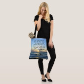 MOOIE BLAUWE LUCHTEN JEREMIAH 29:11 FOTO TOTE BAG (Op model)
