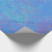 Mooie Blauwe Marmer Papier Uiterlijk (Hoek)