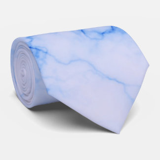 Mooie blauwe marmertextuur stropdas