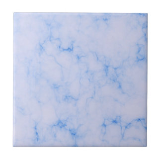 Mooie blauwe marmertextuur tegeltje