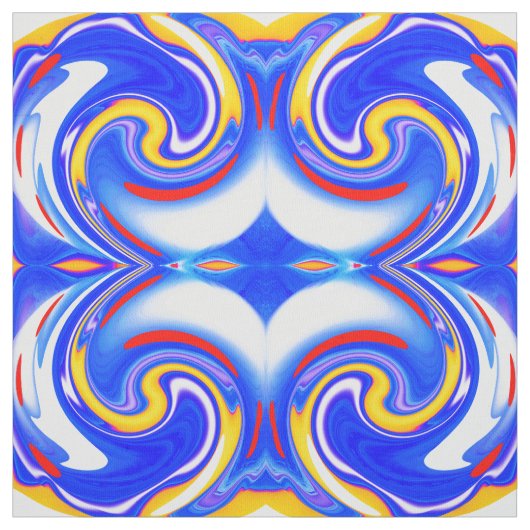 Mooie blauwe mode stof (Swatch)