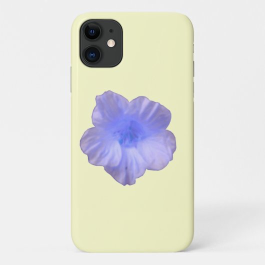 Mooie blauwe nasturtium iPhone 3-draagtas Case-Mate iPhone Case (Achterkant)