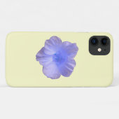 Mooie blauwe nasturtium iPhone 3-draagtas Case-Mate iPhone Case (Achterkant (horizontaal))