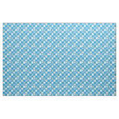Mooie Blauwe Nep Patchwork Madeliefketting Stof (Yard (91,4 cm))