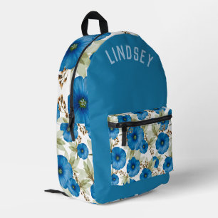 Mooie blauwe ochtend glories gepersonaliseerd bedrukte rugzak