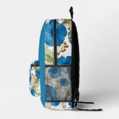 Mooie blauwe ochtend glories gepersonaliseerd bedrukte rugzak (Rechts)