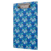 Mooie Blauwe Octopus Klembord (Links)