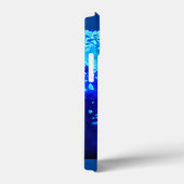 Mooie blauwe oogooroe Case-Mate iPhone case (Achterkant / Rechts)