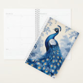 Mooie blauwe pauw planner (Display)