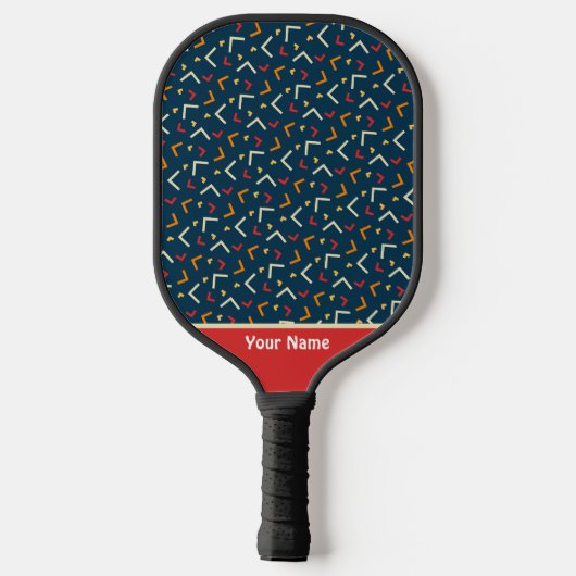 Mooie Blauwe Pro Pickleball Paddle (Achterkant)