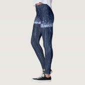 Mooie Blauwe Regen Leggings (Links)