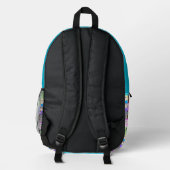 Mooie Blauwe Speelgoed Kinder Rugzak (Achterkant)