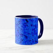 Mooie Blauwe Steen Ontwerp, Mok (Voorkant rechts)