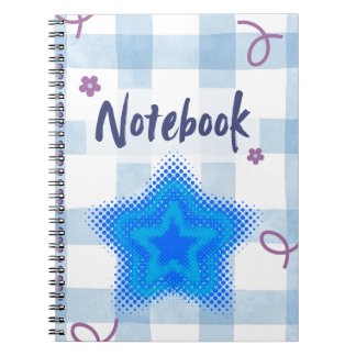 Mooie Blauwe Ster Notitieboek ⭐💙✨