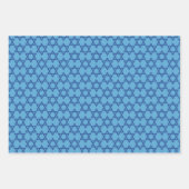 Mooie blauwe ster van David Inpakpapier Vel (Voorkant)