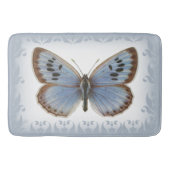 Mooie blauwe vlinder badmat (Voorkant)