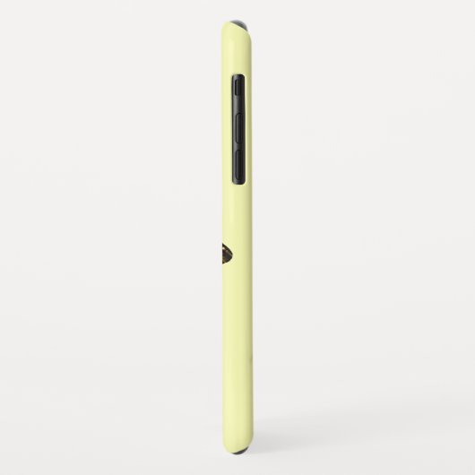 Mooie blauwe vlinder Case-Mate iPhone case (Achterkant/links)