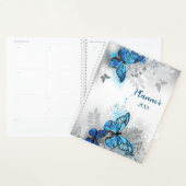Mooie blauwe vlinder-plant planner (Display)