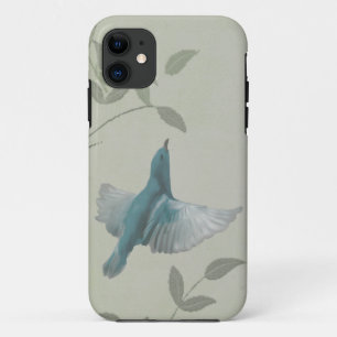 Mooie blauwe vogel Case-Mate iPhone case