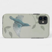Mooie blauwe vogel Case-Mate iPhone case (Achterkant (horizontaal))