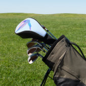 Mooie blauwe Waterverf dove Golfheadcover (Insitu)