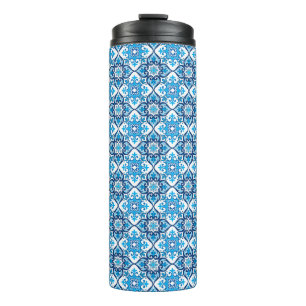 💙🤍 Mooie blauwe - witte Azulejos X, Thermosbeker