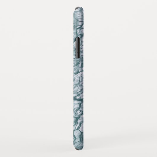 Mooie Bleke blauwe Natuur Abstract Case-Mate iPhone Case (Achterkant/rechts)