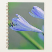 Mooie Bleke blauwe Paarse ventilator Planner (Voorkant)