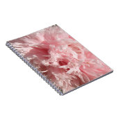 Mooie Bleke Roze Klaproos Notitieboek (Rechterzijde)