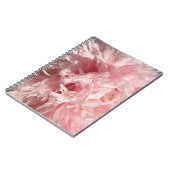 Mooie Bleke Roze Klaproos Notitieboek (Linkerzijde)