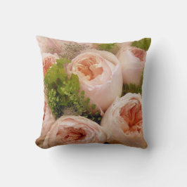 Mooie Bleke roze rozen Kussen