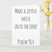 Mooie blijde ruis voor de Heer Kaart (Gele Bloem)