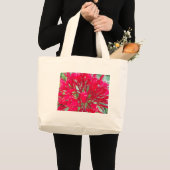 Mooie Bloedbloem Milkweed Art Print/Graphic Grote Tote Bag (Voorkant (product))